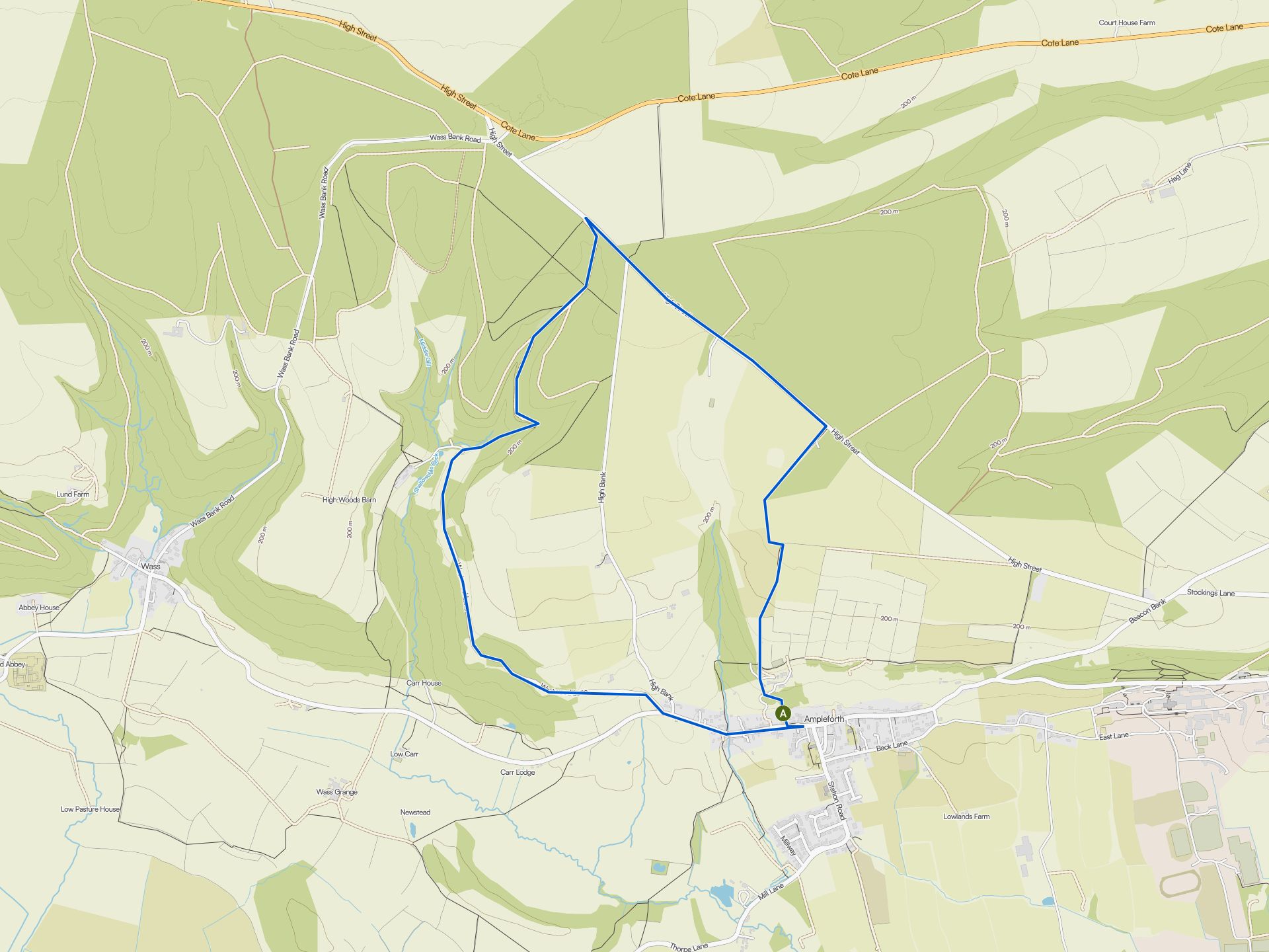 The best walks and hikes around Ampleforth | Komoot